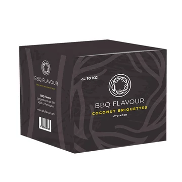 BBQ Flavour Briquettes Coconut Cylinder  Faszén 10 kg  100213