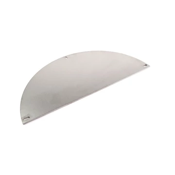 Yakiniku Half Moon Teppanyaki plate stainless steel XLarge  220051