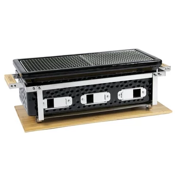 YAKINIKU LARGE Rectangular Shichirin Konro &amp; Yakitori grill  800850