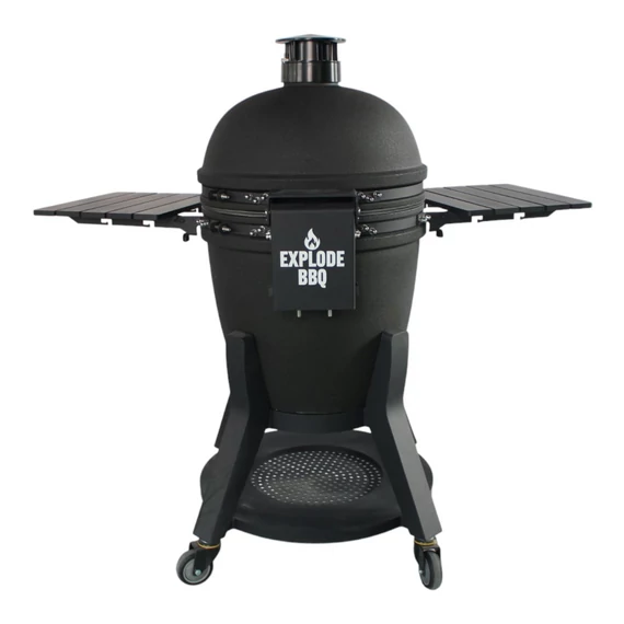 EXPLODE BBQ Kamado Pro Large-Charcoal Black 21.5