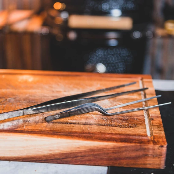 YAKINIKU Tweezer hajlított csipesz  500505