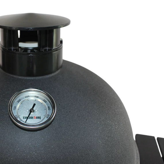 EXPLODE BBQ Kamado Pro Large-Charcoal Black 21.5