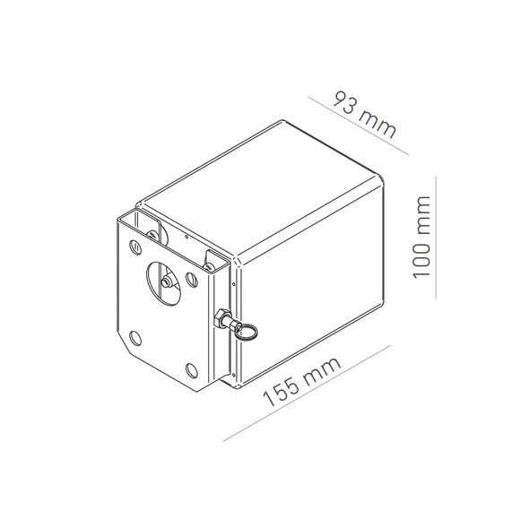 Vulcanus Electric Motor for Rotisserie