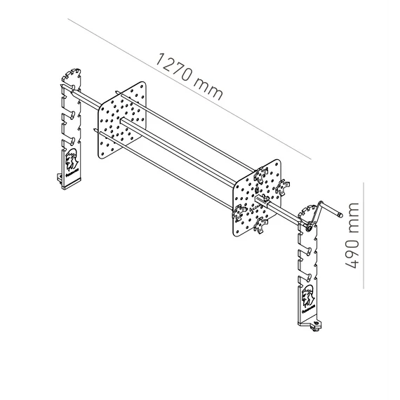 Vulcanus Pro910 Rotisserie-main set Forgónyárs