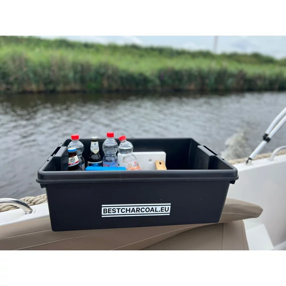 Bestcharcoal faszén tároló box 36 literes